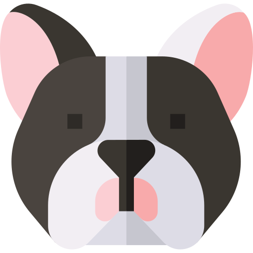 Bulldog Basic Straight Flat icon