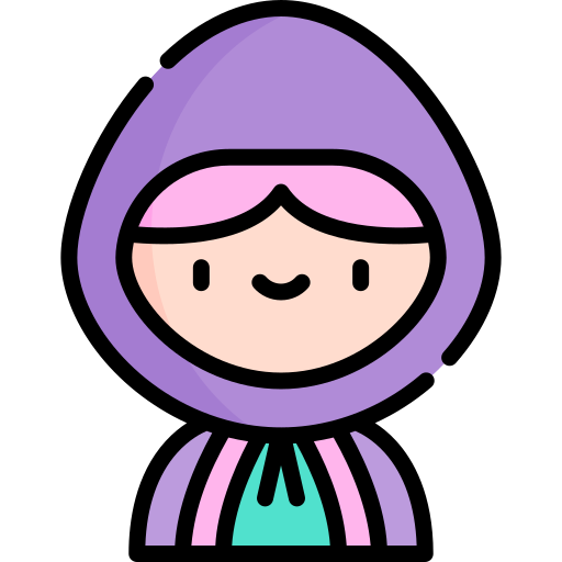 Girl Kawaii Lineal color icon