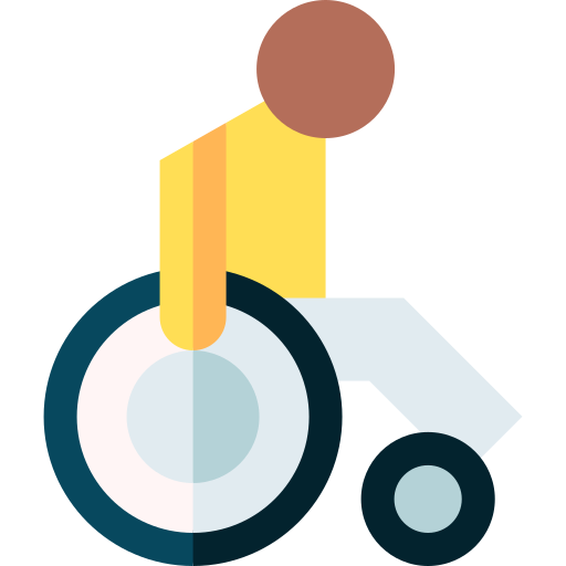 disabili Basic Straight Flat icona