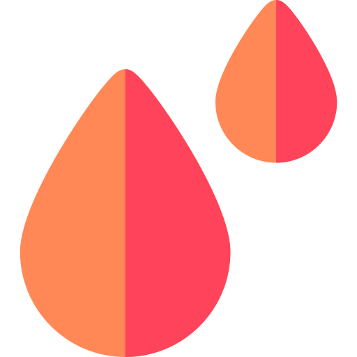Blood drop Basic Rounded Flat icon
