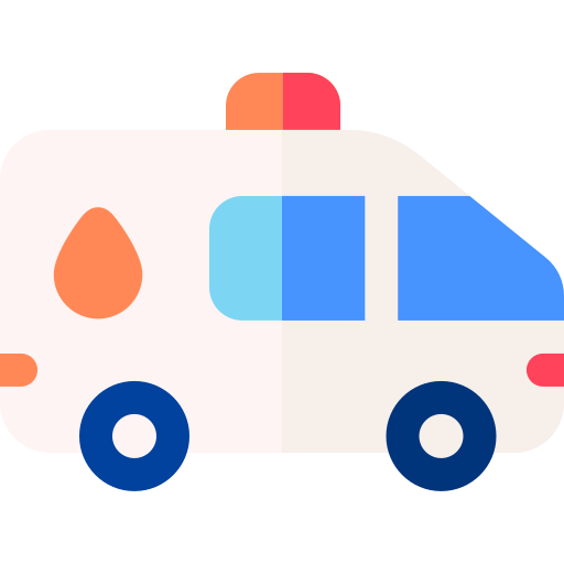 ambulance Basic Rounded Flat Icône
