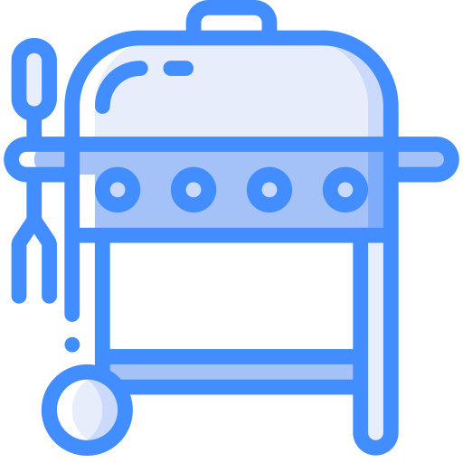 grill Basic Miscellany Blue icon