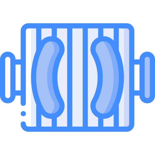 Sausages Basic Miscellany Blue icon