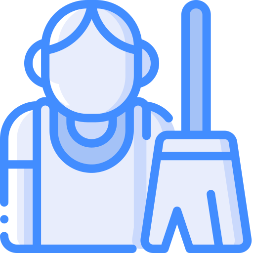 Cleaner Basic Miscellany Blue icon