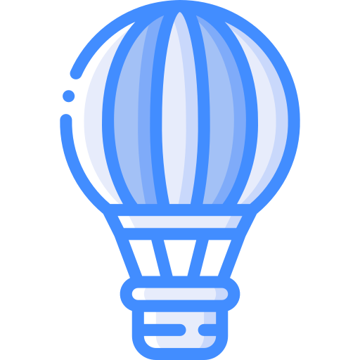 熱気球 Basic Miscellany Blue icon