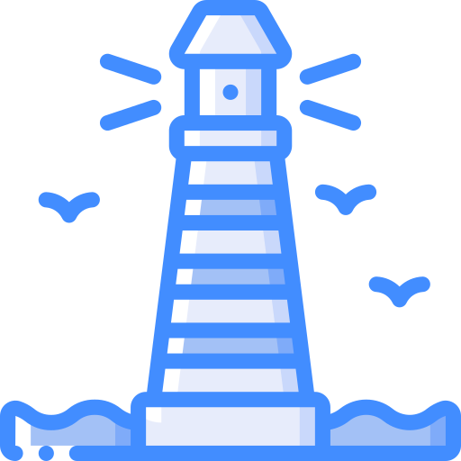 Lighthouse Basic Miscellany Blue icon