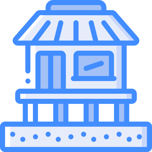 strandhut Basic Miscellany Blue icoon