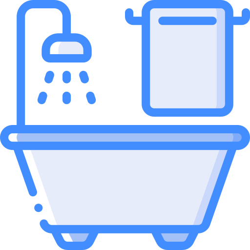 Bathroom Basic Miscellany Blue icon