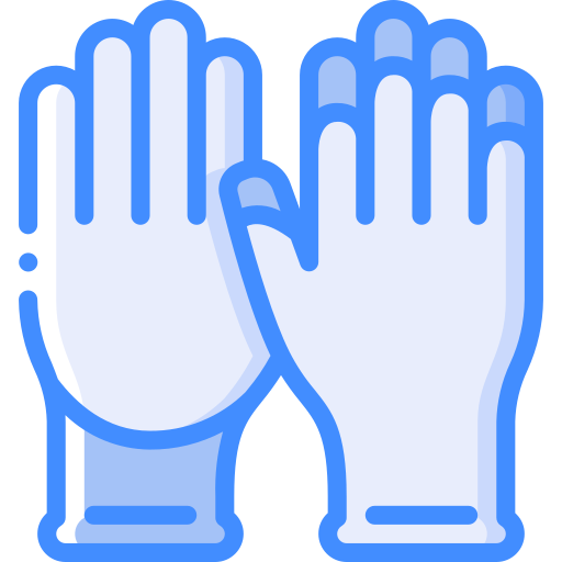 guanti Basic Miscellany Blue icona