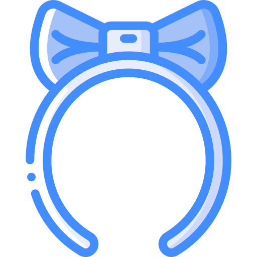 Headband Basic Miscellany Blue icon