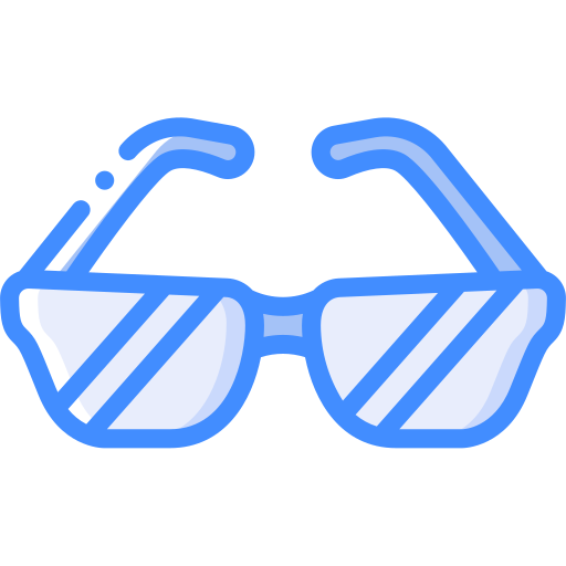 Sunglasses Basic Miscellany Blue icon