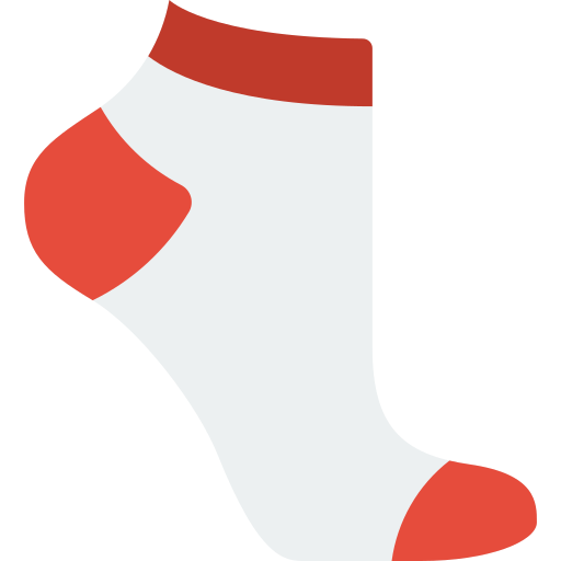 sokken Basic Miscellany Flat icoon