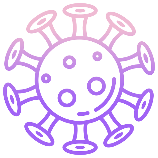 Coronavirus Icongeek26 Outline Gradient icon