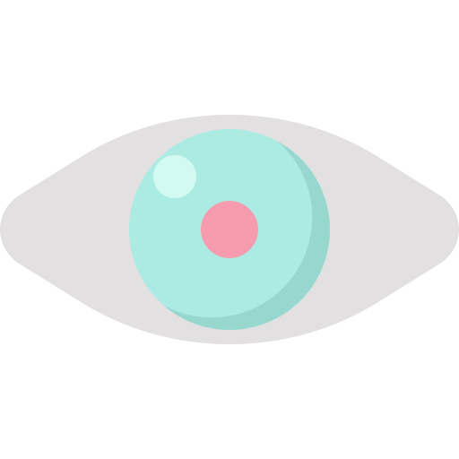 Eye bqlqn Flat icon