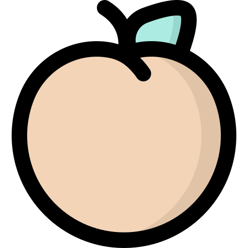 Peach bqlqn Lineal Color icon