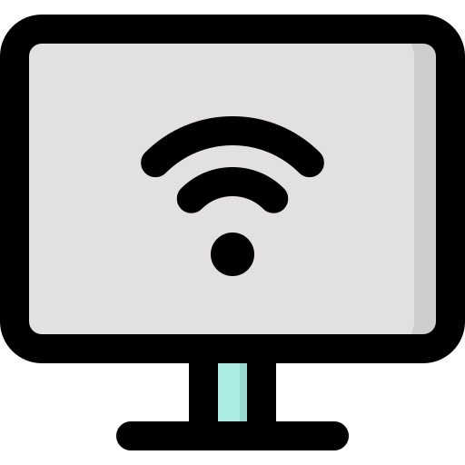 컴퓨터 bqlqn Lineal Color icon