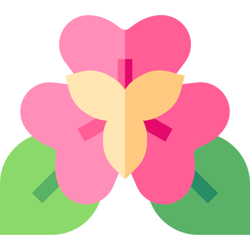 flor Basic Straight Flat icono