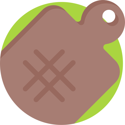snijplank Detailed Flat Circular Flat icoon