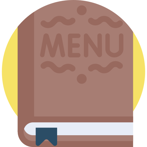 menu Detailed Flat Circular Flat icoon