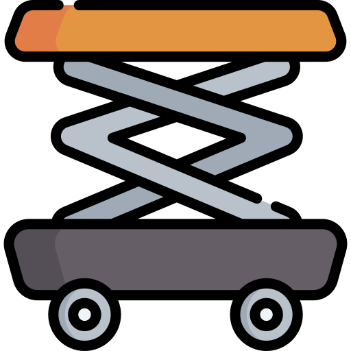 Scissor lift Special Lineal color icon