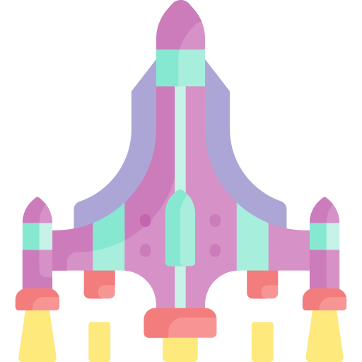 Space ship Special Flat icon