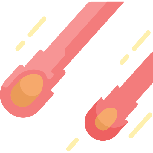 deszcz meteorytów Special Flat ikona