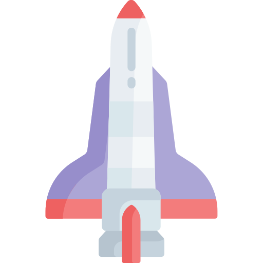 foguete Special Flat Ícone