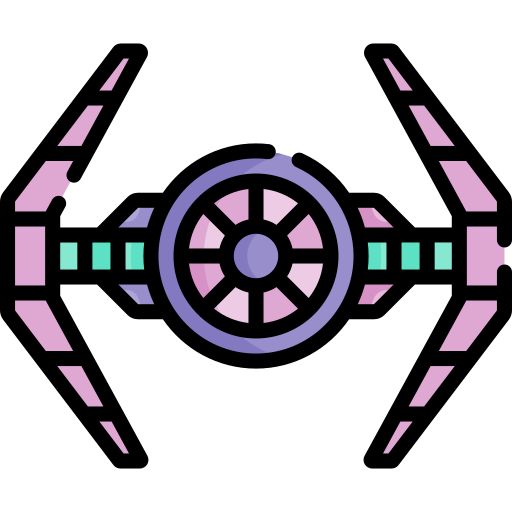 Space ship Special Lineal color icon