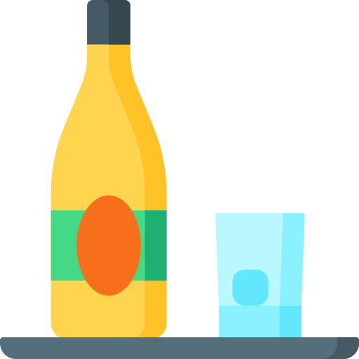 alkohol Special Flat ikona