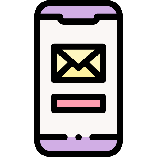 Телефон Detailed Rounded Lineal color иконка