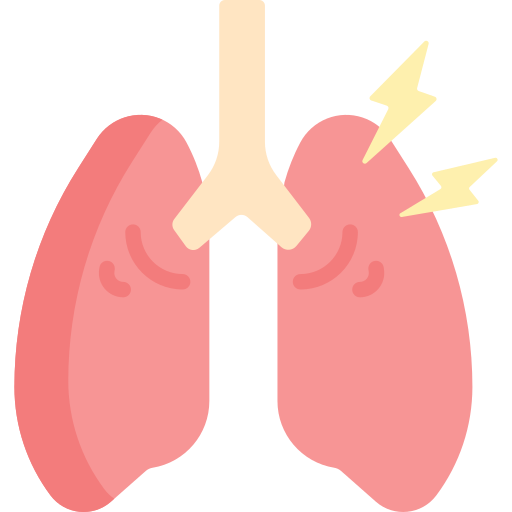 pneumonia Special Flat Ícone