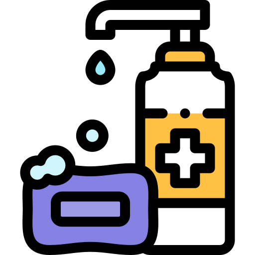Hygiene Detailed Rounded Lineal color icon