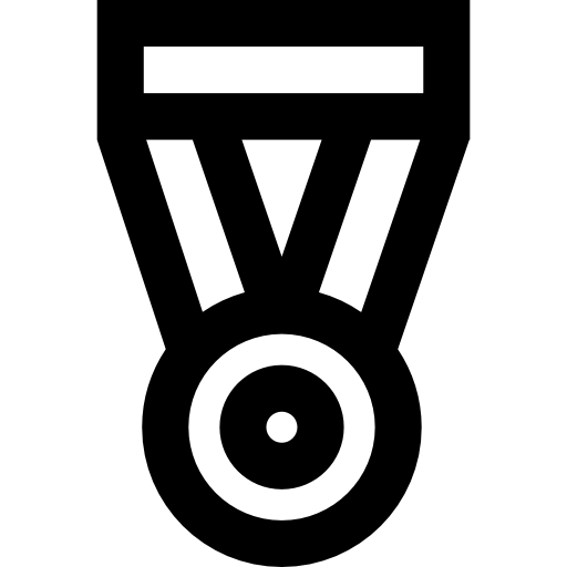 Medal Basic Straight Lineal icon