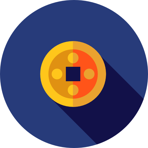 yen Flat Circular Flat icono