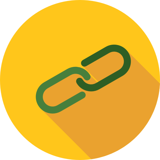 Link Flat Circular Flat icon