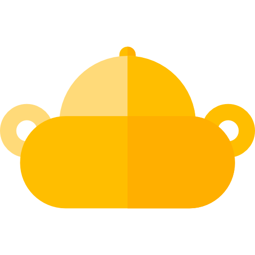 Saucepan Basic Rounded Flat icon