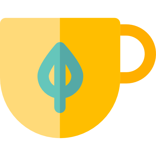 Чашка чая Basic Rounded Flat иконка