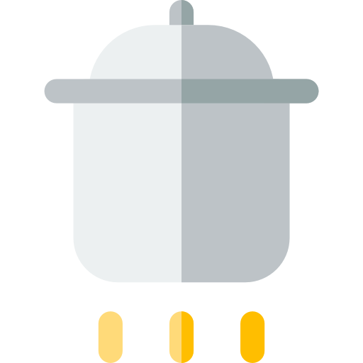 ポット Basic Rounded Flat icon