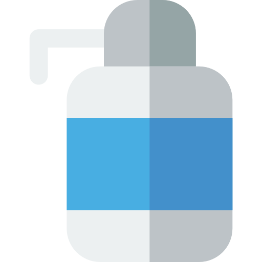 Soap dispenser Basic Rounded Flat icon