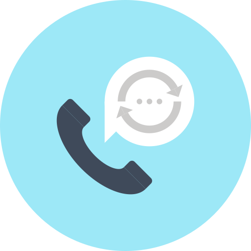 telefoongesprek Maxim Basinski Premium Circular icoon