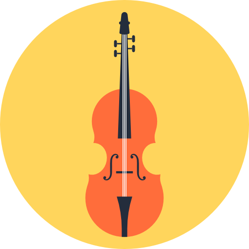 violon Maxim Basinski Premium Circular Icône