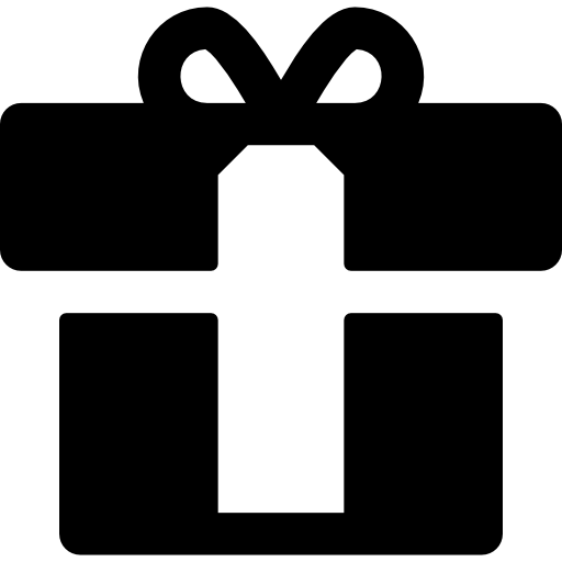 Gift Basic Rounded Filled icon
