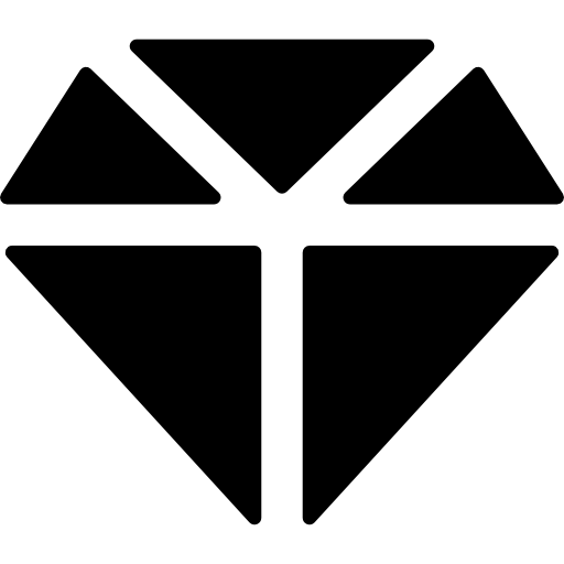 diamant Basic Rounded Filled icon