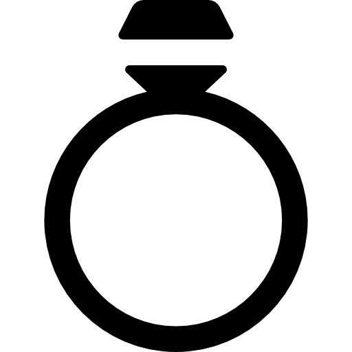 verlobungsring Basic Rounded Filled icon
