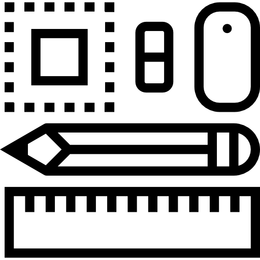 Graphic tool Maxim Flat Lineal icon