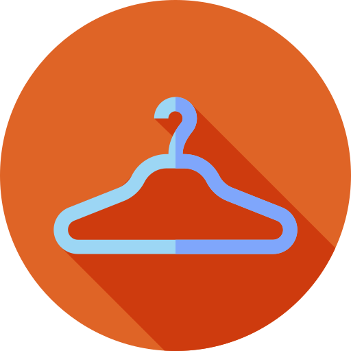 hanger Flat Circular Flat icoon