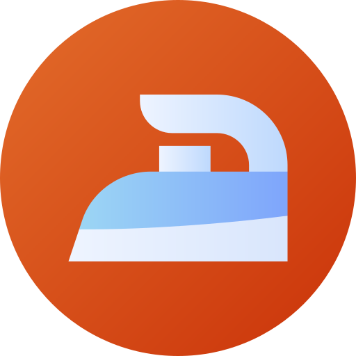 Iron Flat Circular Gradient icon