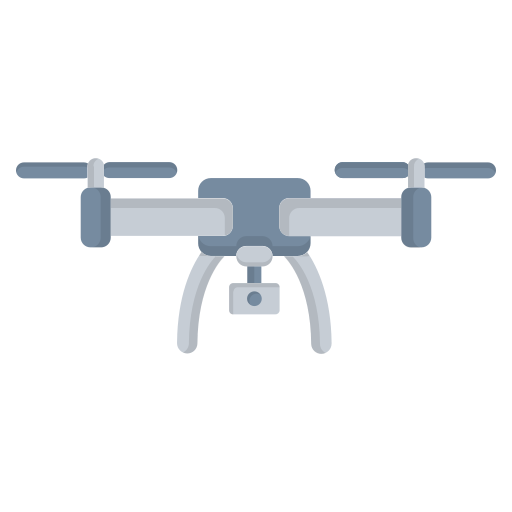 drone de cámara Generic Flat icono