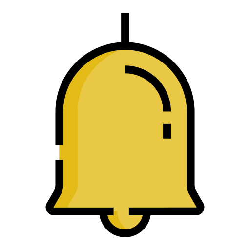 glocke Generic Outline Color icon
