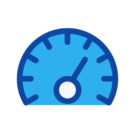 スピードメーター Generic Outline Color icon